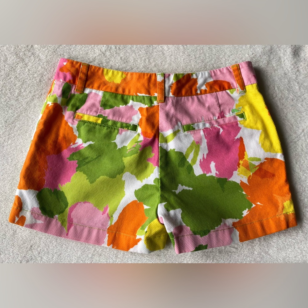 Vineyard Vines Garden Party Floral Shorts sz 4 - Picture 6 of 12